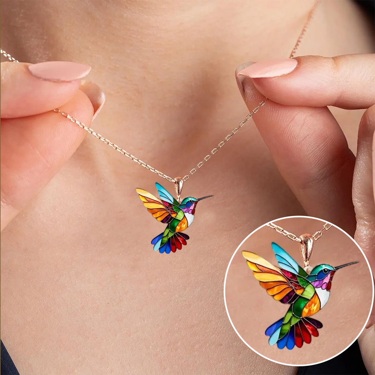 Elegant Påfågelhalsband
