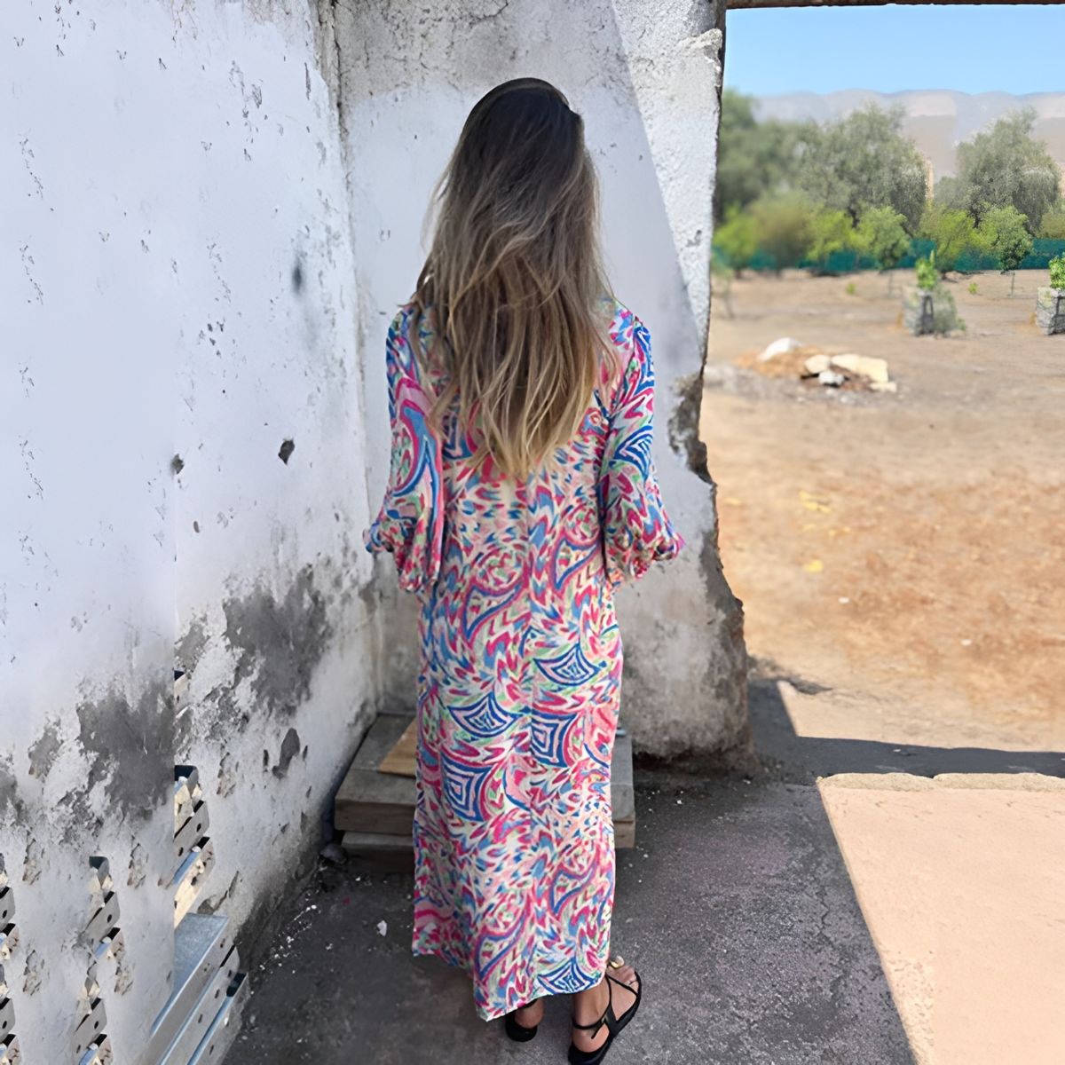 Léonie™ | Snygg Maxiklänning