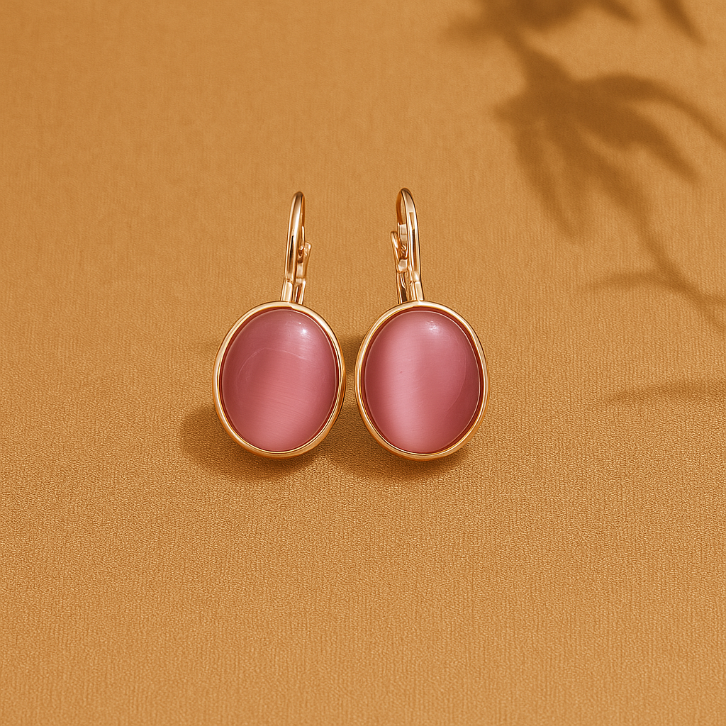 Exklusiva Vintage Månstensörhängen