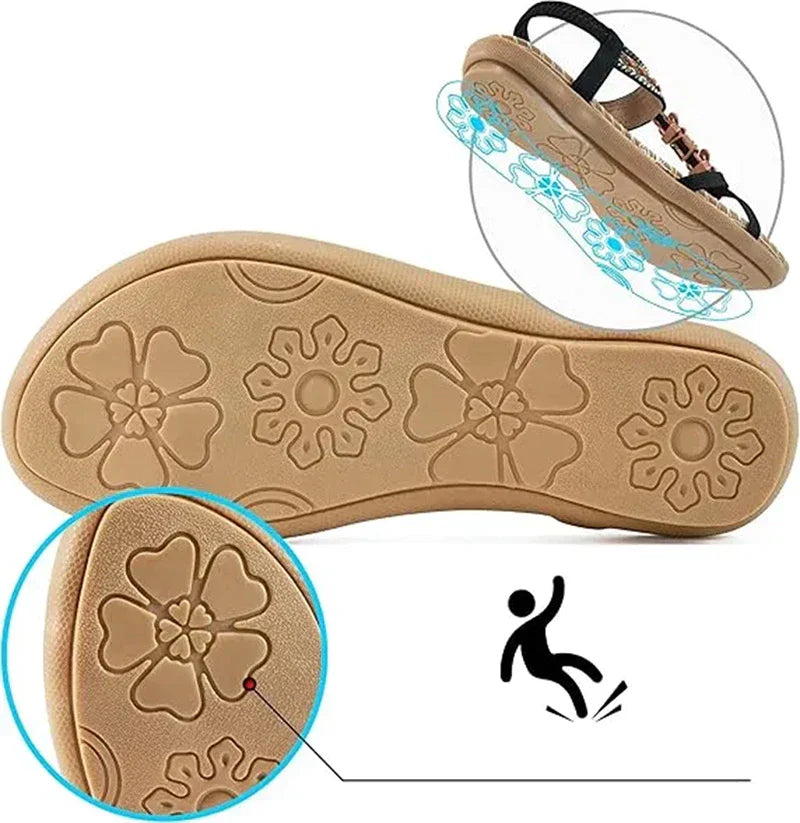 Maria™ | Sandaler i Ibiza-stil