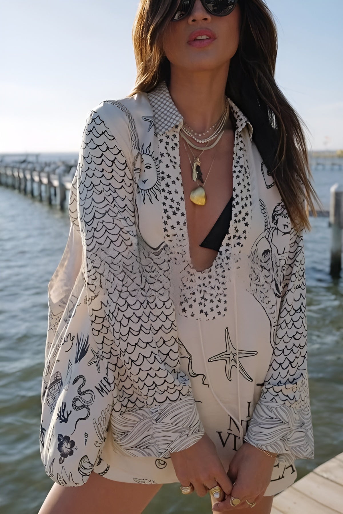 Kajsa™ | Live By Water Satin Set