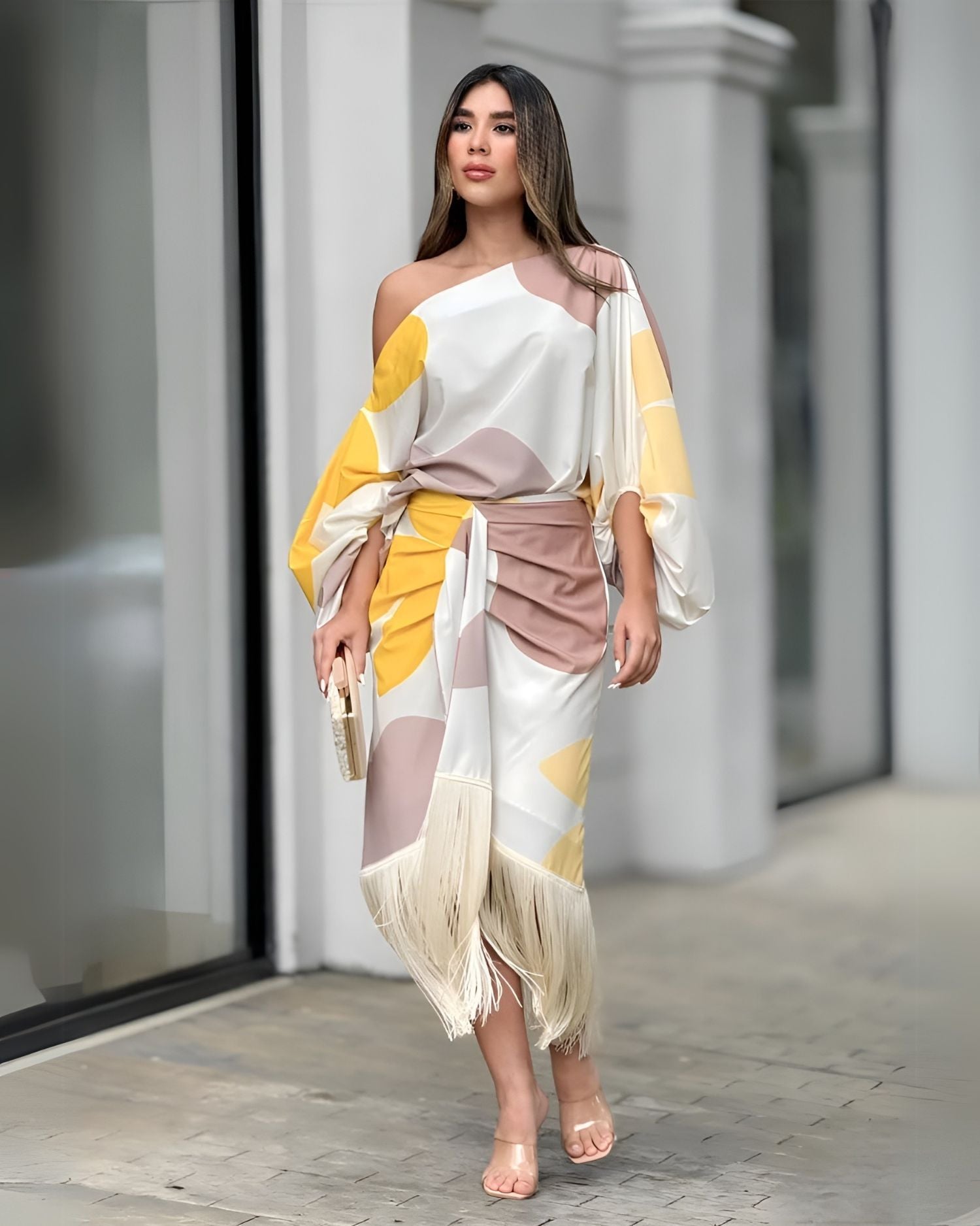 Leah™ | Tryckt Duo Set