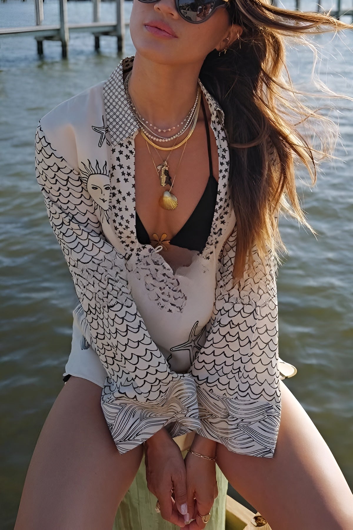 Kajsa™ | Live By Water Satin Set