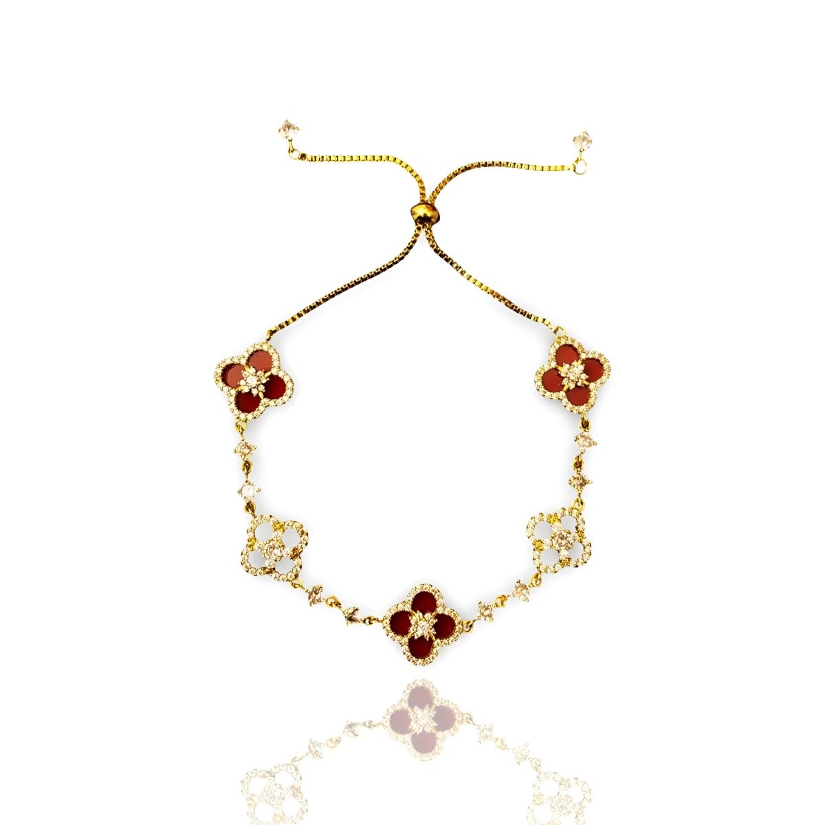 Linny™ | Diamond Bloom Armband