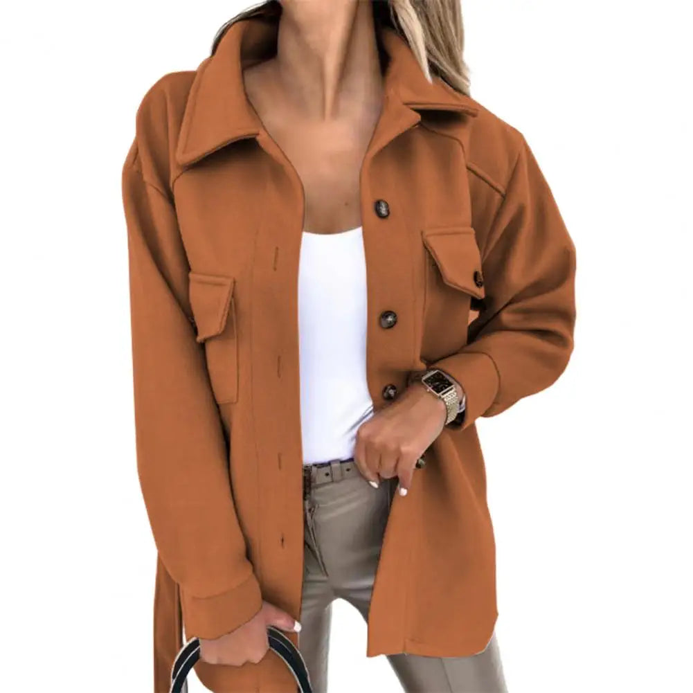Sabrina | Elegant oversized lång jacka för en sofistikerad stil