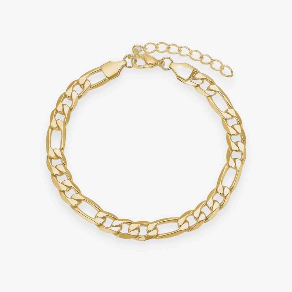 Gigi Armband – 18K Guldpläterad, 7 mm