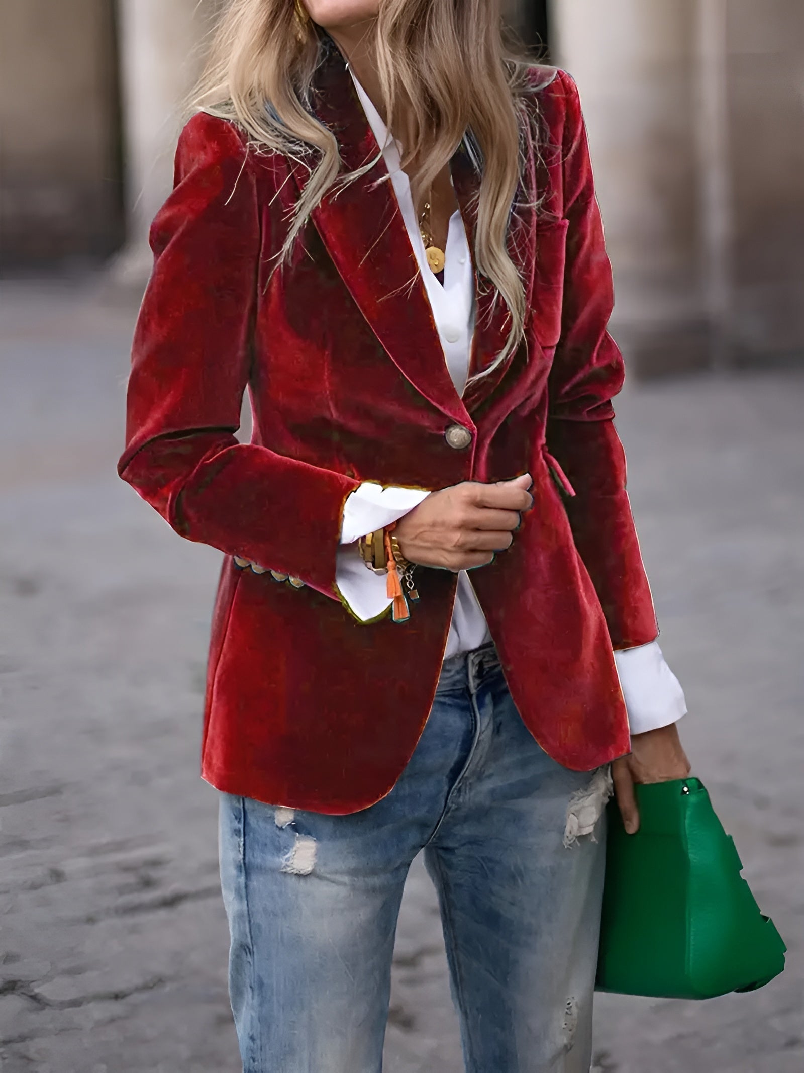 Katerina™ | Elegant Sammetskavaj