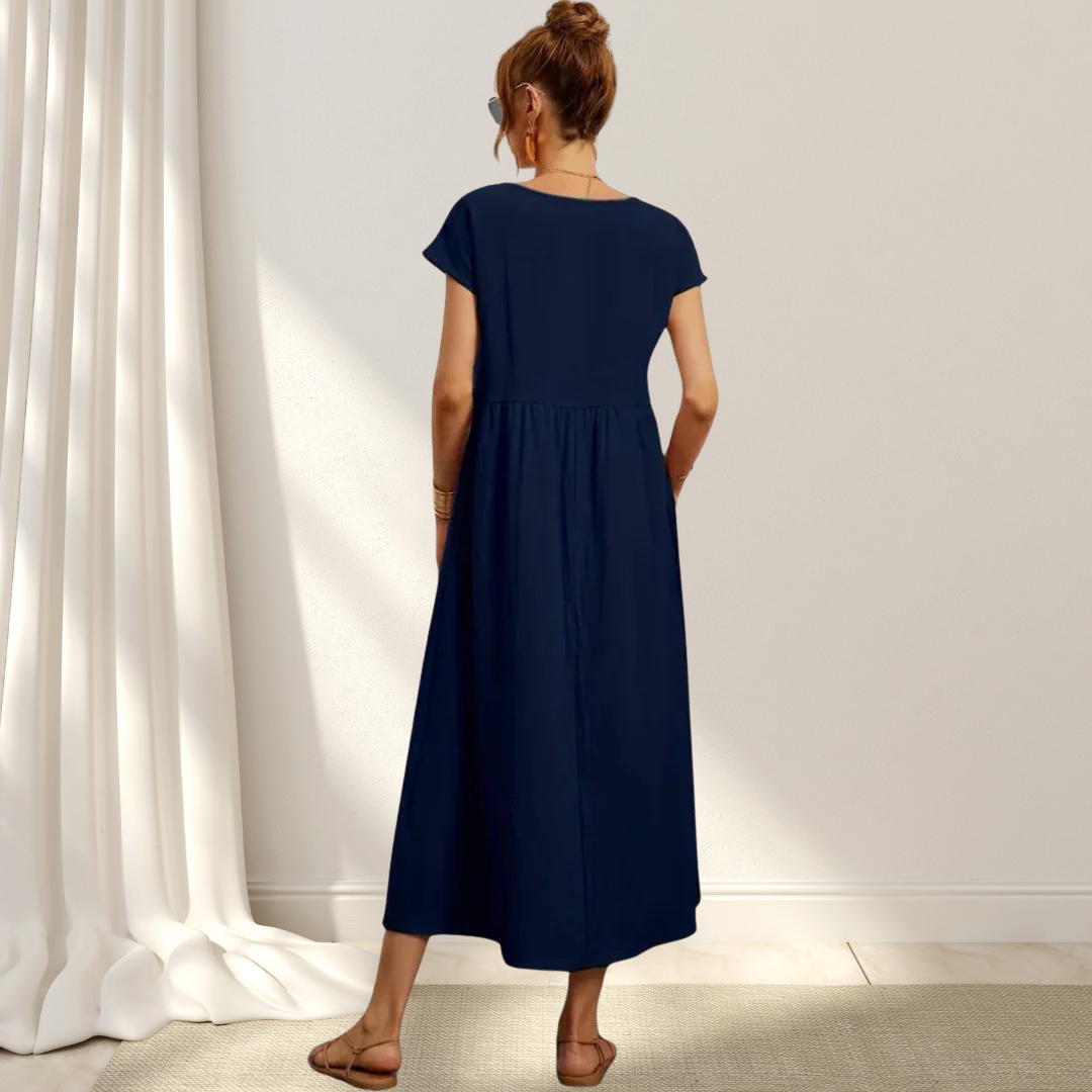 Elin™ | Lätt och elegant sommarklänning