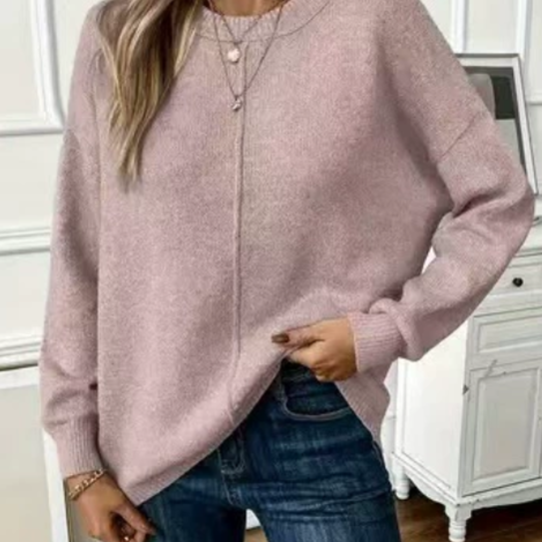 Emilia™ | Mjuk och klassisk vardagströja