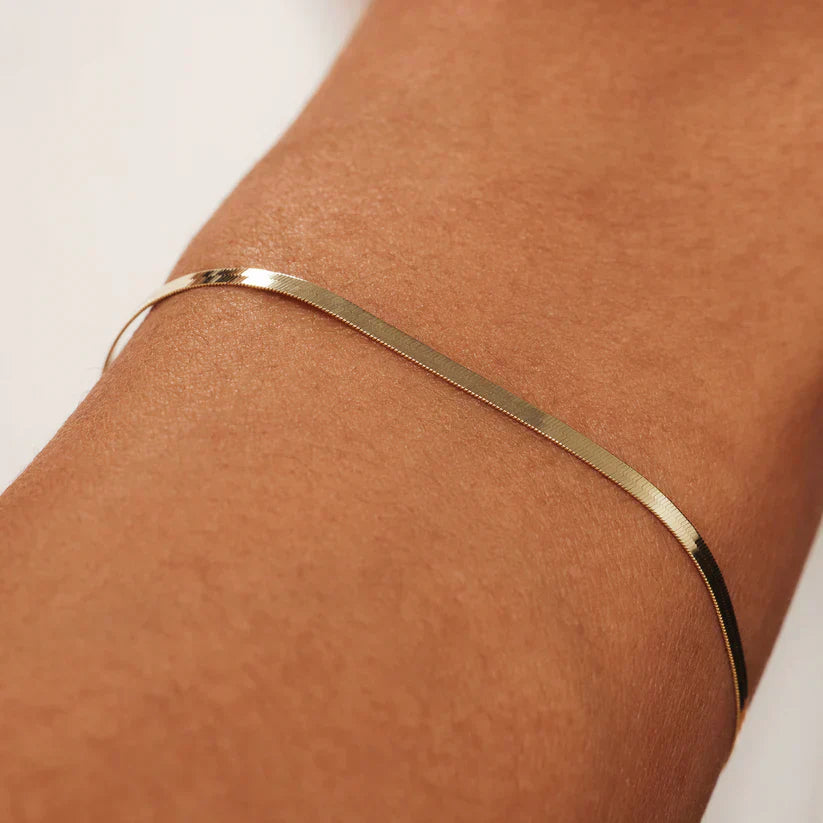 Soleil Serpent-armband i guld