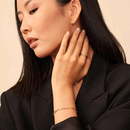 Venedig-länkarmband i guld