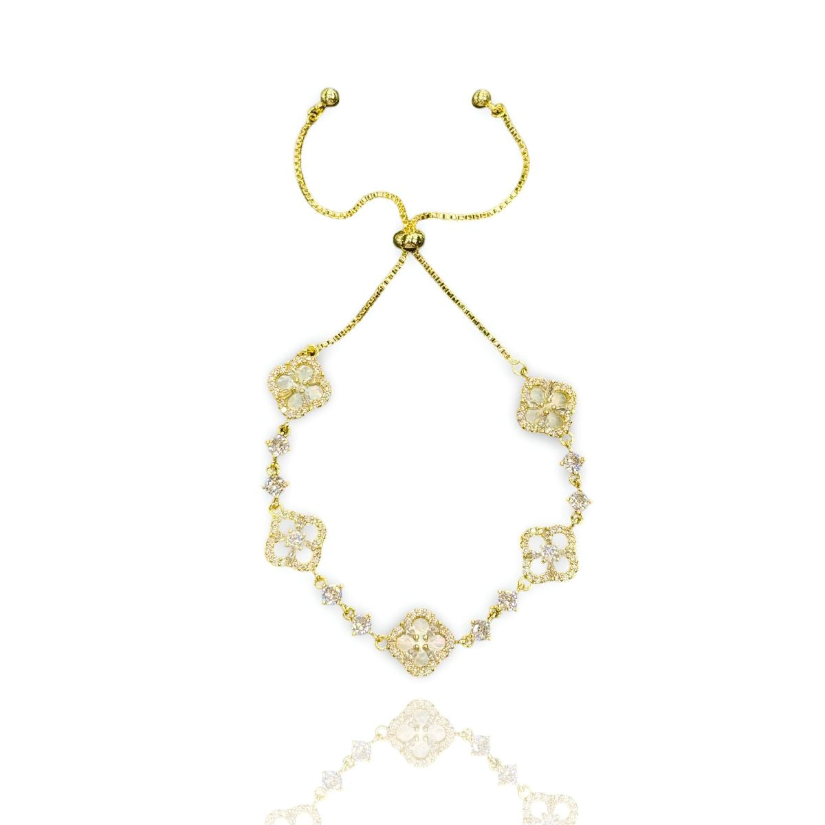 Linny™ | Diamond Bloom Armband