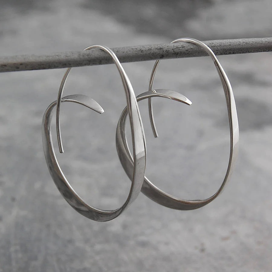 Spiralformade Örhängen