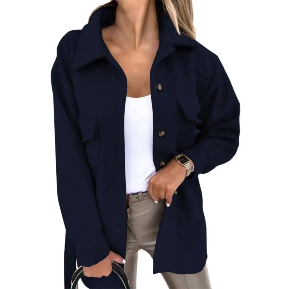 Sabrina | Elegant oversized lång jacka för en sofistikerad stil