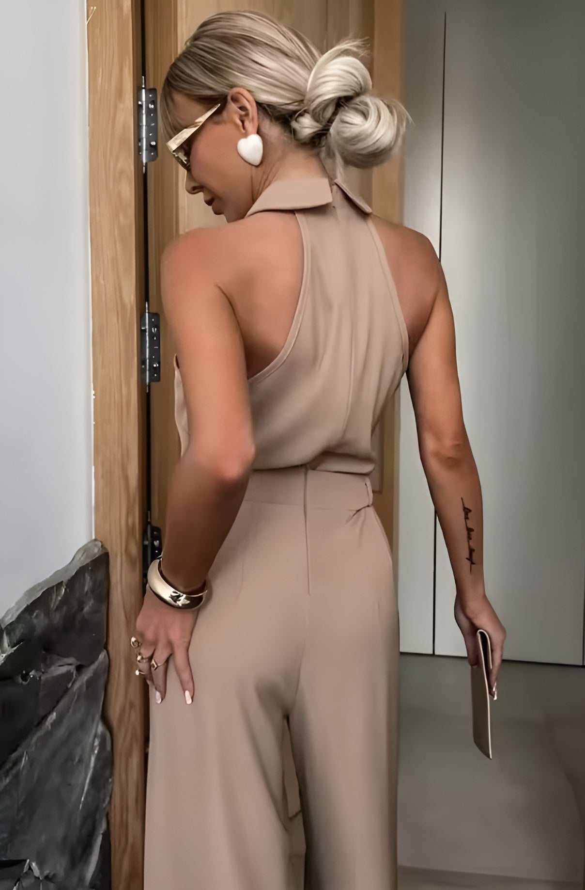 Marit™ | Snygg Jumpsuit med Vida Ben