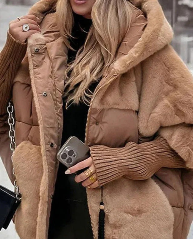 Lena | Stilfull dunjacka med huva