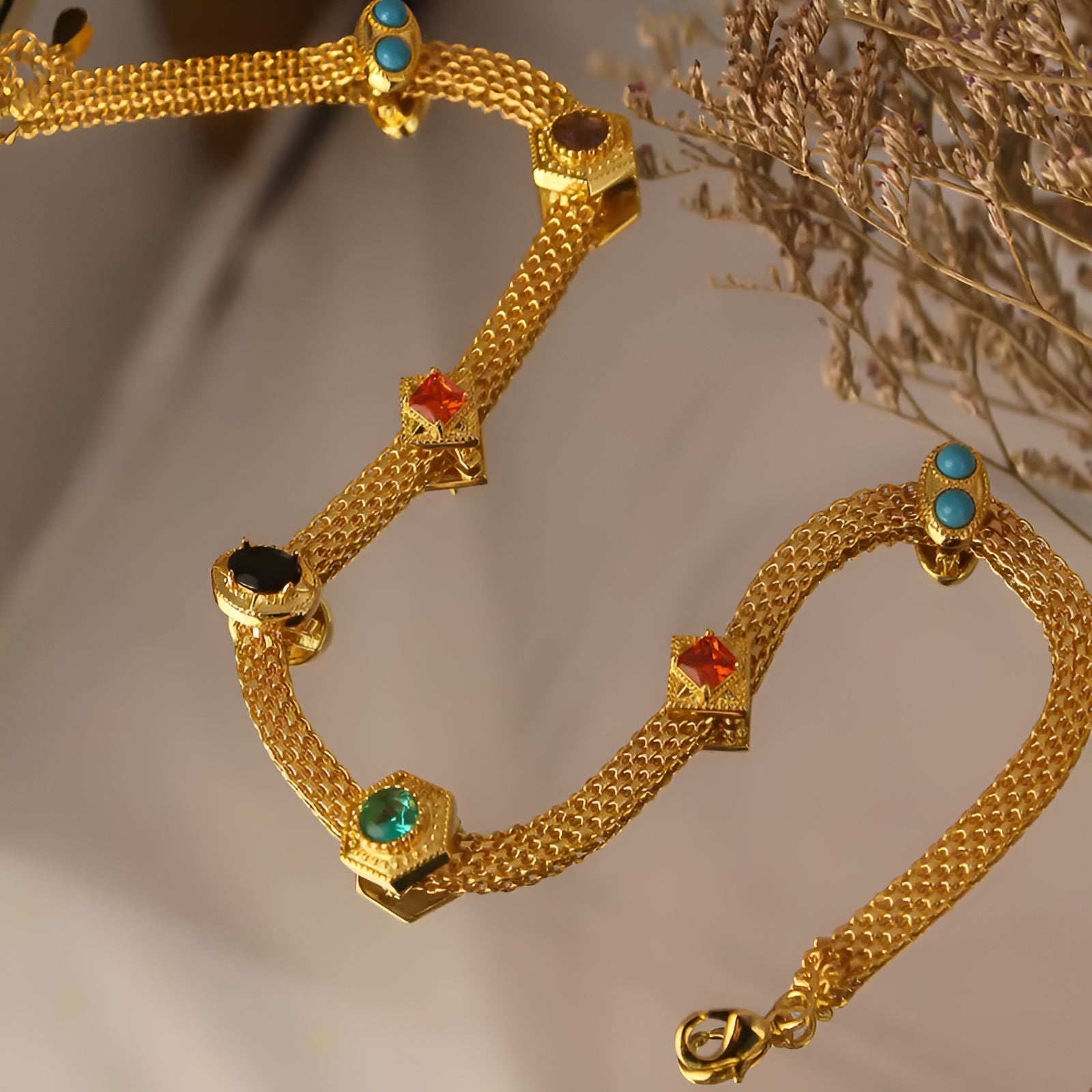 Fay™ | Halsband med Ädelstenar