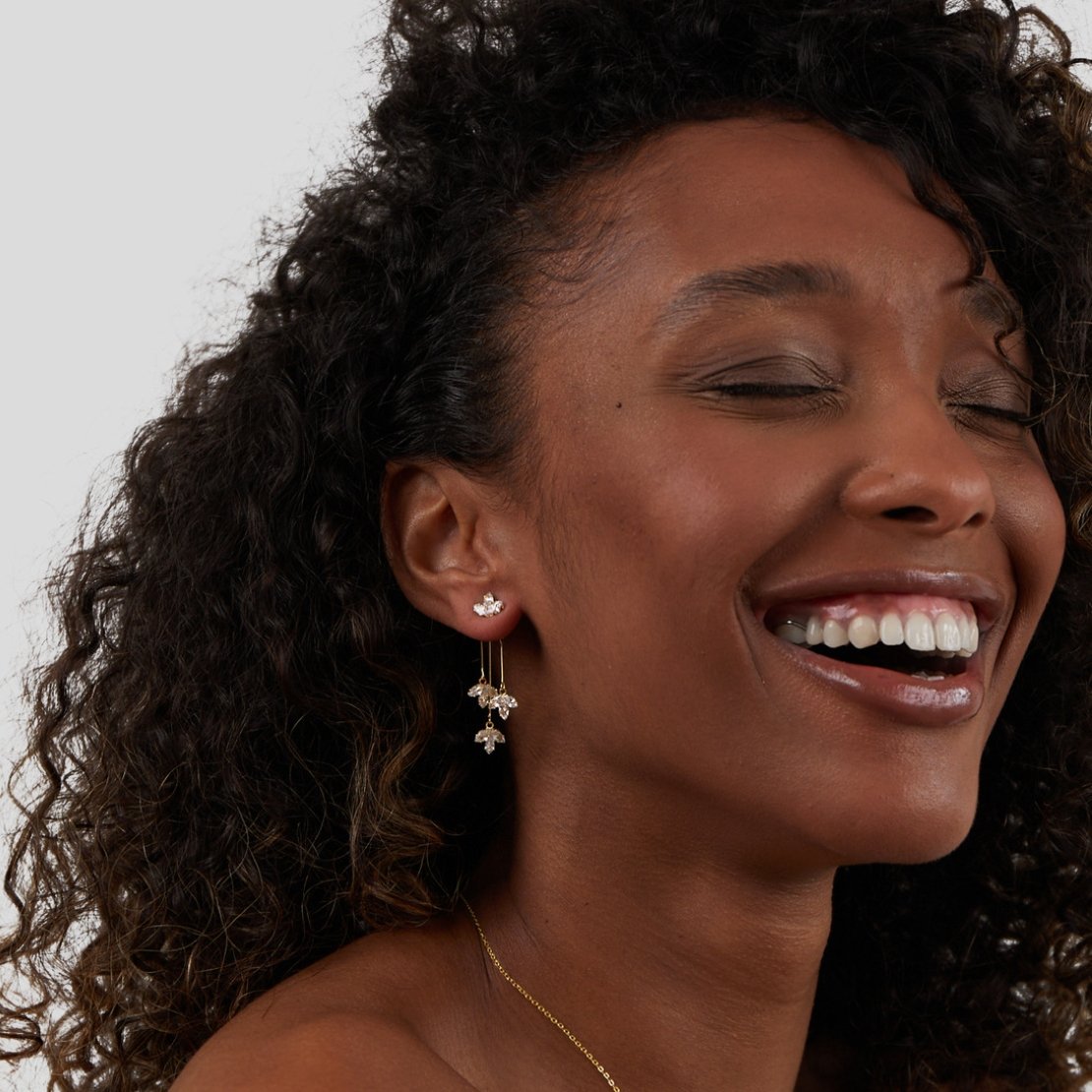 Eleganta Vattenfall Örhängen