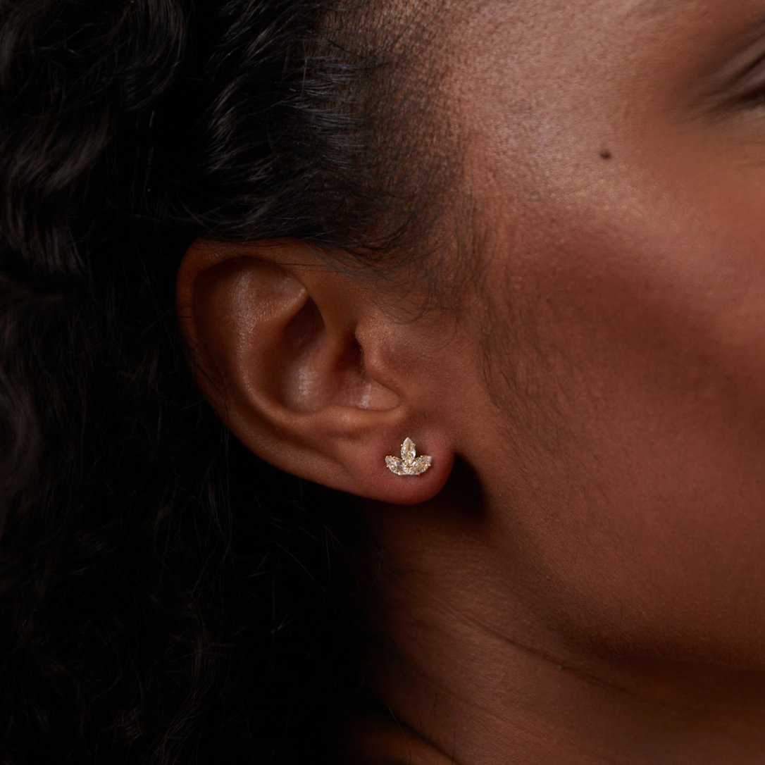 Eleganta Vattenfall Örhängen