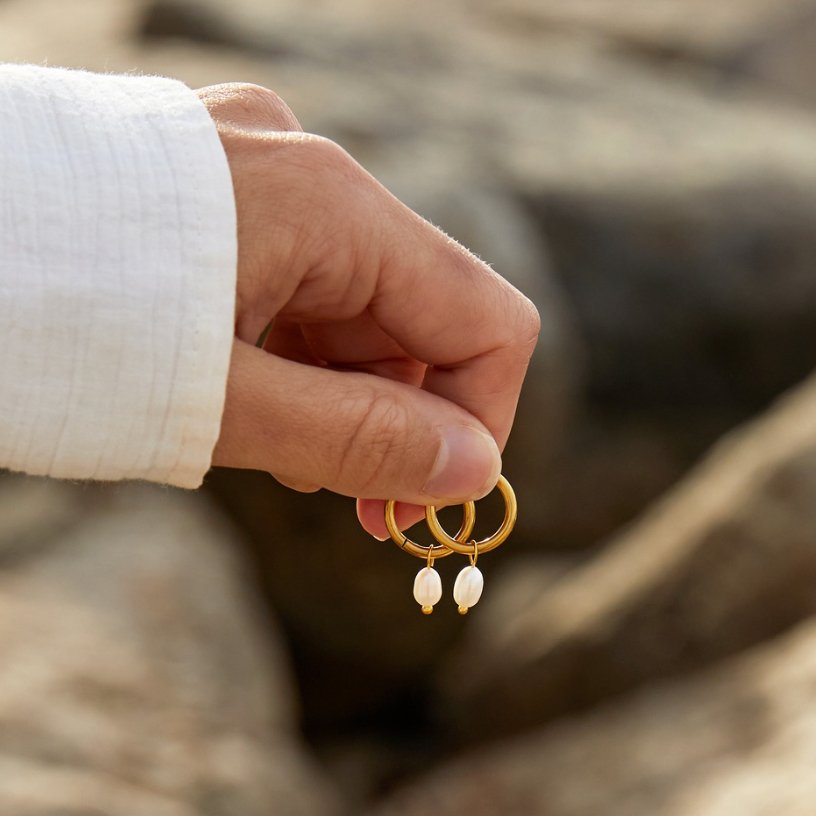 Sötvattenspärlsörhängen